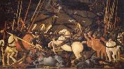 UCCELLO, Paolo The Battle of San Romano oil painting on canvas